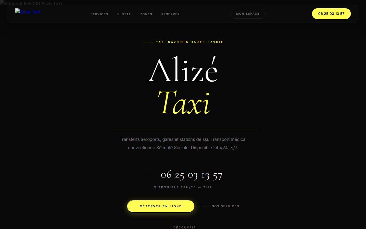 Aperçu Alizé Taxi